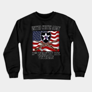 2nd Infantry Division- Veteran Crewneck Sweatshirt